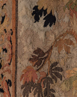 19th Century French Aubusson Style Verdure Woven Tapestry - Lone Fox