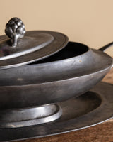 19th Century French Les Étains De Paris Pewter Tureen Set - Lone Fox