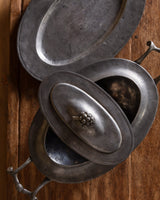 19th Century French Les Étains De Paris Pewter Tureen Set - Lone Fox