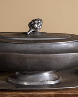 19th Century French Les Étains De Paris Pewter Tureen Set - Lone Fox