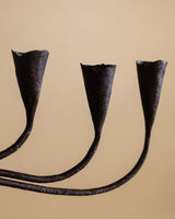 19th Century French Wrought Iron Seven-Arm Candelabra - Lone Fox
