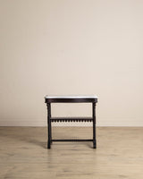 19th Century Gothic Rosewood & Marble Side Tables, France (2 Available) - Lone Fox