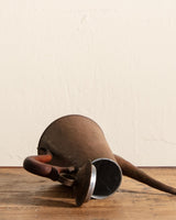 19th Century Hammered Copper & Wood Teapot - Lone Fox