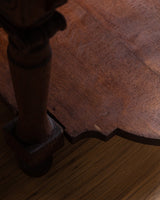 19th Century Hand Carved French Drapers Table w/ Drawer - Lone Fox