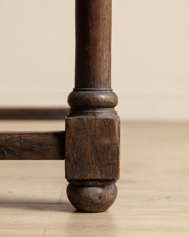 19th Century Italian Farmhouse Plank Top Dining Table - Lone Fox