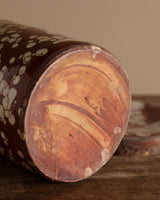 19th Century Marbleized Terracotta Storage Jar 1, Grottaglie, Italy - Lone Fox