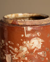 19th Century Marbleized Terracotta Storage Jar 10, Grottaglie, Italy - Lone Fox