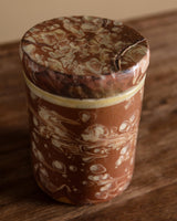 19th Century Marbleized Terracotta Storage Jar 2, Grottaglie, Italy - Lone Fox