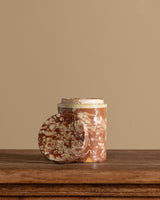 19th Century Marbleized Terracotta Storage Jar 2, Grottaglie, Italy - Lone Fox