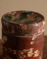 19th Century Marbleized Terracotta Storage Jar 3, Grottaglie, Italy - Lone Fox