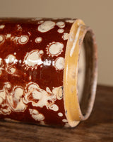 19th Century Marbleized Terracotta Storage Jar 7, Grottaglie, Italy - Lone Fox
