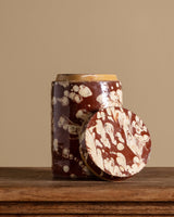 19th Century Marbleized Terracotta Storage Jar 7, Grottaglie, Italy - Lone Fox