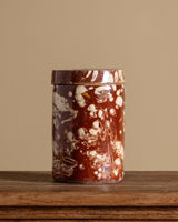 19th Century Marbleized Terracotta Storage Jar 7, Grottaglie, Italy - Lone Fox