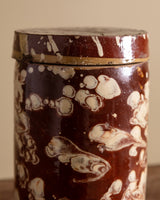 19th Century Marbleized Terracotta Storage Jar 7, Grottaglie, Italy - Lone Fox