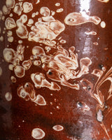 19th Century Marbleized Terracotta Storage Jar 8, Grottaglie, Italy - Lone Fox