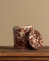 19th Century Marbleized Terracotta Storage Jar 8, Grottaglie, Italy - Lone Fox