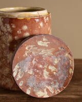 19th Century Marbleized Terracotta Storage Jar 9, Grottaglie, Italy - Lone Fox