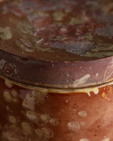 19th Century Marbleized Terracotta Storage Jar 9, Grottaglie, Italy - Lone Fox