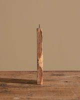 19th Century Mother Mary Oil Painting on Wood - Lone Fox