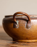 19th Century Small Copper Lidded Pot - Lone Fox
