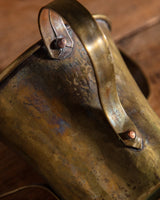 19th Century Three Handled Hand Made Brass Loving Mug - Lone Fox