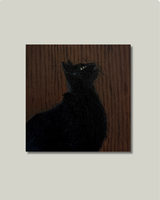 "Handsome Cat" Print: 5x5