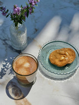 Handblown Footed Glass: Short