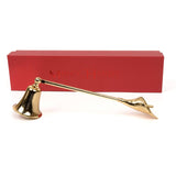 Calla Lily Brass Candle Snuffer: Silver