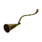 Hinged Brass 7" Candle Snuffer