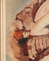 Art Deco Seated Woman Portrait, Italy, 1930s