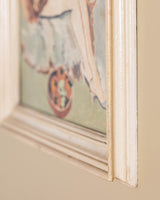 Art Deco Seated Woman Portrait, Italy, 1930s