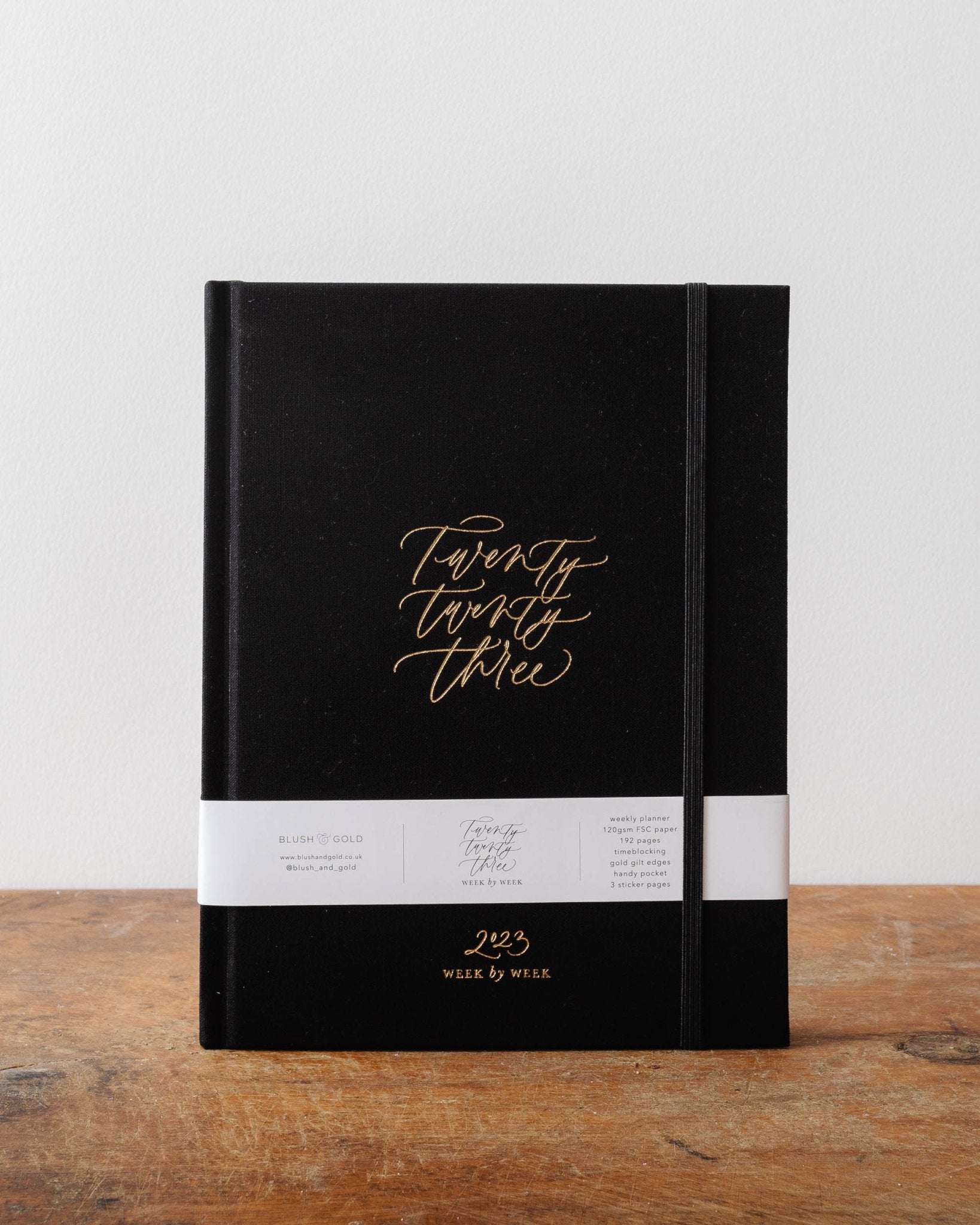 2023 Weekly Planner - Black Cloth – Lone Fox