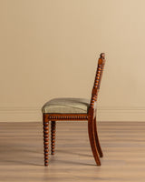 Pair of Edwardian Bobbin Spindle Back Chairs, 1920’s