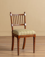 Pair of Edwardian Bobbin Spindle Back Chairs, 1920’s