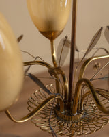 Paavo Tynell Chandelier, Model 9029/6, 1940's