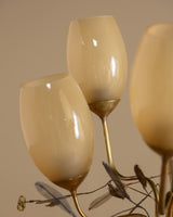 Paavo Tynell Chandelier, Model 9029/6, 1940's