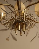 Paavo Tynell Chandelier, Model 9029/6, 1940's