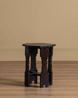 Arts & Crafts Black Painted Octagonal Side Table, 1920's