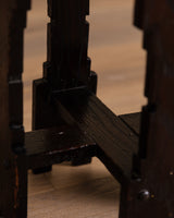 Arts & Crafts Black Painted Octagonal Side Table, 1920's