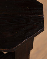 Arts & Crafts Black Painted Octagonal Side Table, 1920's