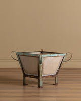 Square Concrete Planter w/ Metal Frame by Willy Guhl, 1960s