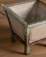 Square Concrete Planter w/ Metal Frame by Willy Guhl, 1960s