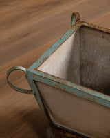 Square Concrete Planter w/ Metal Frame by Willy Guhl, 1960s