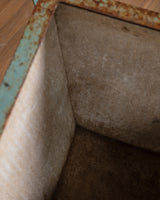 Square Concrete Planter w/ Metal Frame by Willy Guhl, 1960s