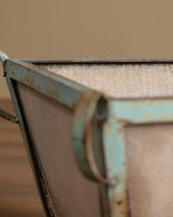 Square Concrete Planter w/ Metal Frame by Willy Guhl, 1960s