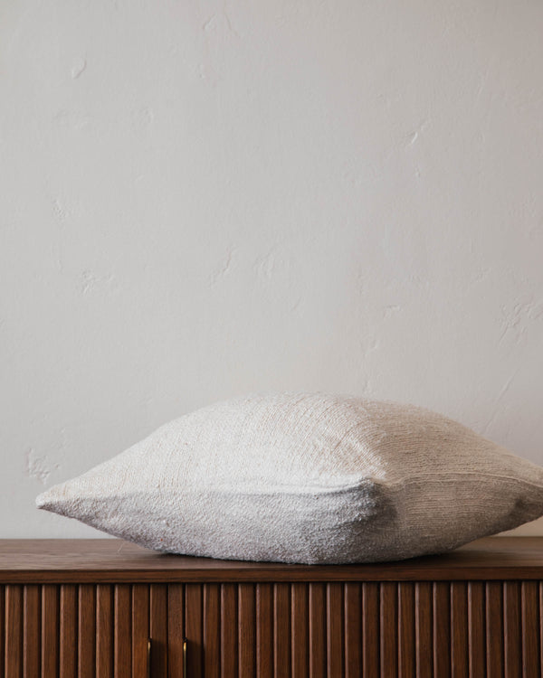 Stonewash Silk & Cotton Pillow