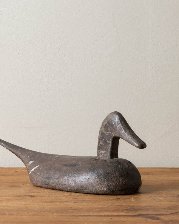 Early Primitive Wooden Duck Decoy