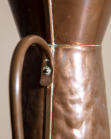 Large Hammered Copper Pitcher