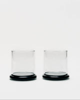 Fritter Tumbler Set, Smoke (Set of 2)