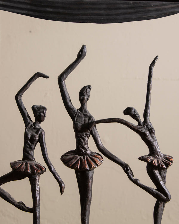 Iron Ballerina Fireplace Screen